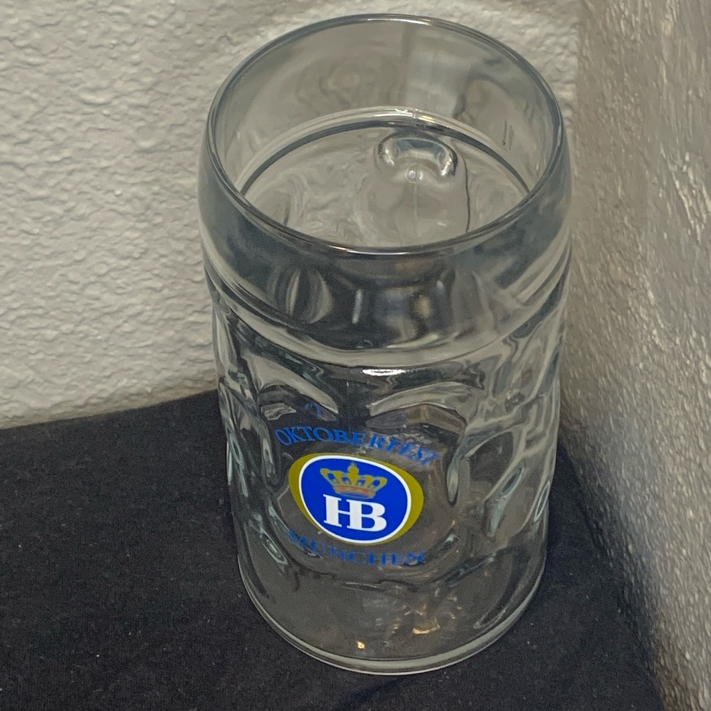Oktoberfest HB Hofbrauhaus Munchen Glass Beer Stein
